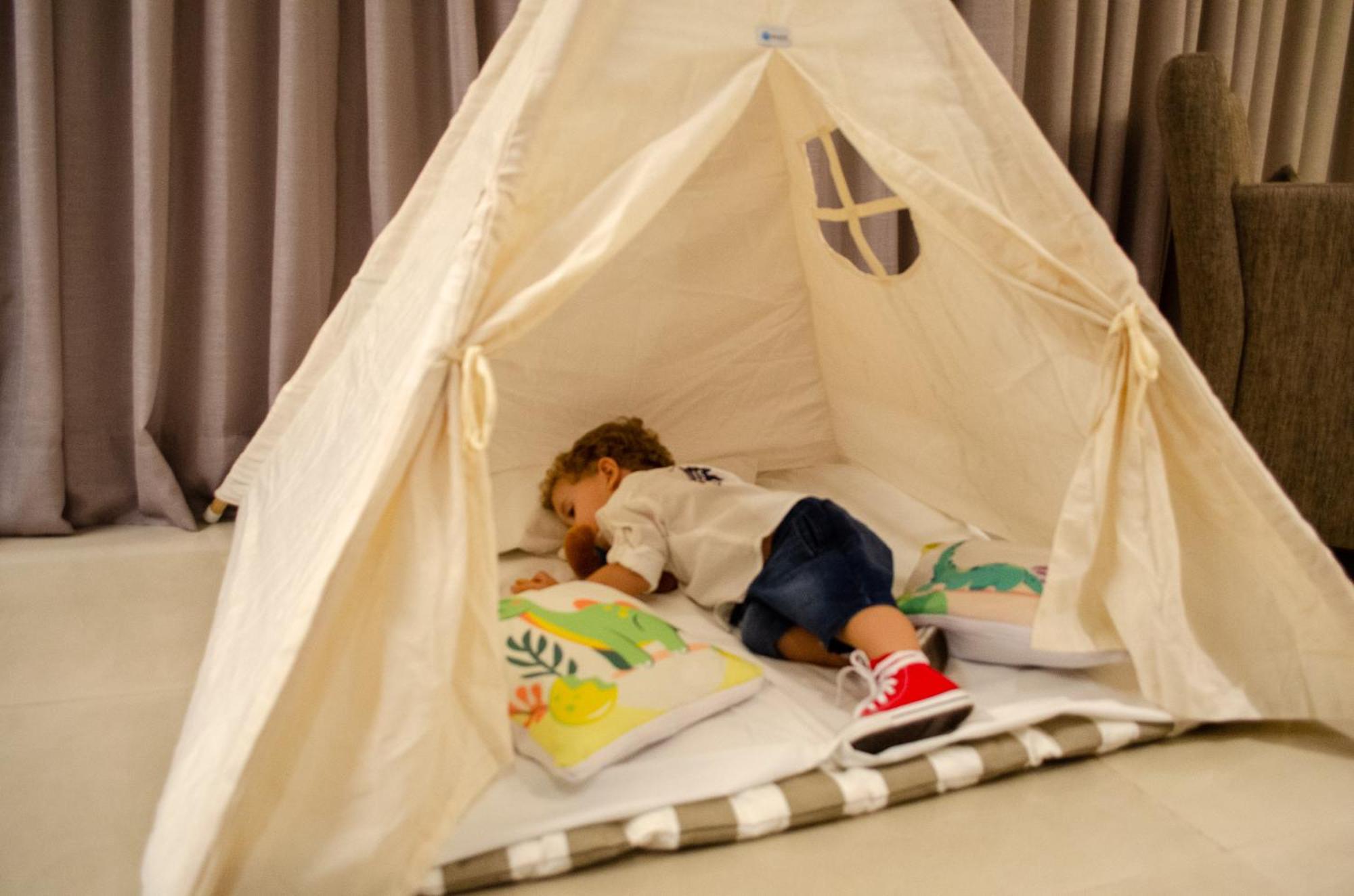 Royal Boutique Savassi Hotel Belo Horizonte Eksteriør billede A child playing in a teepee